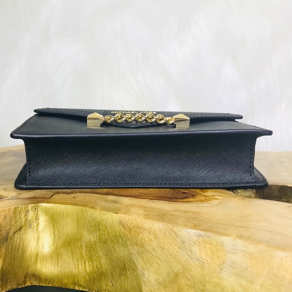 Michael Kors Karla Wristlet Chain Crossbody Bag - Picture 5 of 8